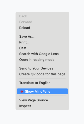 Context Menu